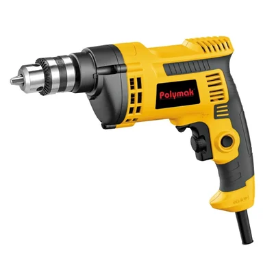 POLYMAK 10mm 710W 3400 RPM High-Speed Variable Speed Reversible Electric Drill PM10DM-HD
