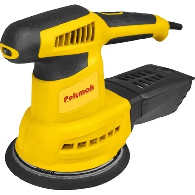 POLYMAK 150mm 450W 6000-13000 RPM Brushless Industrial Random Orbital Dual Action Finishing Sander PM150ROS