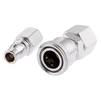 Air Line Hose Compressor Connector Quick Release Coupler for Pneumatic Fittings (SF20 + PF20)