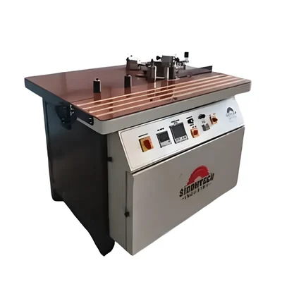 Siddhtech Pneumatic Manual Edge Bander Heavy Duty Machine, With 45° Degree Attached