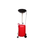 Keaa Pneumatic Oil Drainer 80 Liter Tank 10 Liter Basin Adjustable Height 86 to 160 cm for Workshops (OD1)