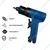 Techno 4-6 mm Air Rivet Nut Gun with 3 Interchangeable Nose Piece Sizes, 1500 RPM (AT 906)