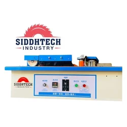 Siddhtech Pneumatic Semi Edge Bander Machine With Trimming, Buffing & End To End Cutting