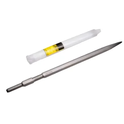 Akari 17x400 mm 5 pcs Pointed Chisel for 5 Kg Demolition Hammer(CH-8)