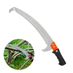 16 inch Hand and Pole Pruning Saw with Double Action Teeth Professional Tree Pruning Saw Without Pole