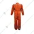 SS BENGALY Pack of 4 Orange Safety Boiler Suit Coveralls - 200 GSM Poly Cotton, Double Reflectors, 7 Pockets(Size-L)