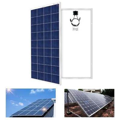 Solar Universe India 340 W, 24 V Polycrystalline Solar Panel of 72 Cells 