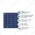 Solar Universe India 340 W, 24 V Polycrystalline Solar Panel of 72 Cells 