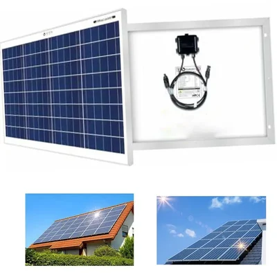 Solar Universe India 75W Polycrystalline Solar Panel - 32 Cells 12V