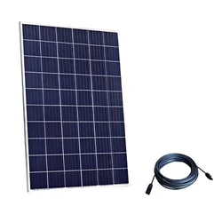 Solar Universe India Polycrystalline Solar Panel With 1m Wire Maximum Power 10Watt, 12V