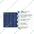 Gramstrong 340 W, 24 V Polycrystalline Solar Panel of 72 Cells for Home, Commercial and Industrial Usage