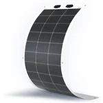 WAAREE 125W, 24V 2x18 Cells Mono PERC Flexible Solar Panel (Pack of 2) for Home, Commercial and Industrial Usage