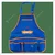 Wadfow 52 x 55 cm Polyester Tools Apron With 3 Kg Load Capacity (WTG6102)