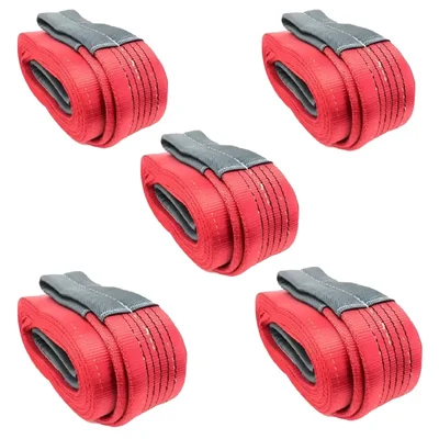 Heavy Duty 5 Ton Capacity 5 Meter Polyester Web Sling , Width 125 mm (Pack Of 5)