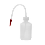 Cometek 125ml Polyethylene Laboratory Wash Bottle Pack of 1 for Dispensing Liquids Flexible Delivery Tube