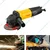 Polymak 100 mm 750 Watt Angle Grinder, 11000 RPM (PMAG4-750B)
