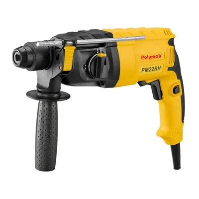 Polymak 22 mm 600 Watt Rotary Hammer Drill, 1000 RPM (PM22RH)