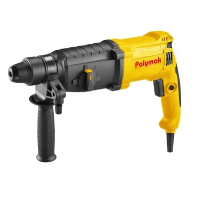 Polymak 26 mm 800 Watt Rotary Hammer Drill, 1250 RPM (PM26RH)