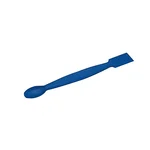 Cometek 150mm Polypropylene Spatula Pack of 12 One Side Spoon One Side Flat Knife Edge Lab Spatula