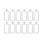 Cometek 250ml Polypropylene Narrow Mouth Leak Proof Reagent Bottle Pack of 12 for Storing Chemicals