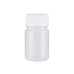 Cometek 30ml Polypropylene Reagent Bottle Pack of 12 for Laboratory Use Wide Mouth Leak Proof