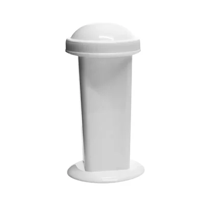 Cometek Polypropylene Threaded Screw Top Staining Coplin Jar Pack of 12 for Holding 5 to 10 Slides