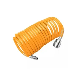 Ingco Polyurethane Air Hose 5 Meter Yellow Durable Lightweight Flexible Hose for Air Tools and Compressors (AH1051 3)