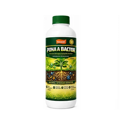 PONA A BACTOR Liquid (1 ltr) | Acetobacter spp. 1 × 10⁸ CFU/ml Nitrogen Fixing Bio-Fertilizer for Sugar-Rich Crop