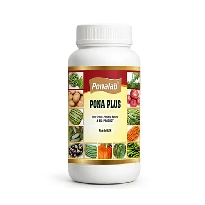 Pona Plus 5L Bio-Fertilizer Microbial Consortium (1x10^8 CFU/ml) with Nitrogen Fixing Bacteria for Improve Root Growth