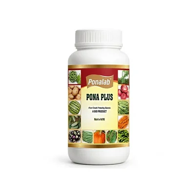 Pona Plus 500ml Bio-Fertilizer Consortium 1×10⁸ CFU/ml Plant Growth Promoter with Nitrogen Fixing for Agriculture Use