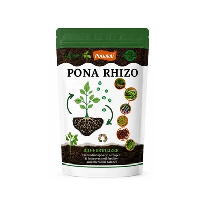 PONARHIZO Powder (5 KG) | Rhizobium spp. 5 × 10⁷ CFU/g Symbiotic Nitrogen-Fixing Bio-Fertilizer for Leguminous Crops