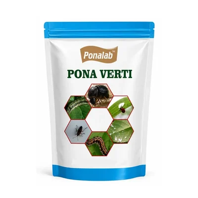 Pona Verti Bio-Insecticide 1 kg (2x10^8 CFU/g) Entomopathogenic Fungus for Sucking Pest Control for Organic Farming