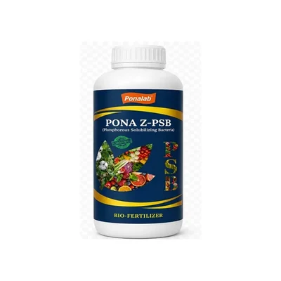 Pona Z PSB Liquid (500ml) Bio-Fertilizer 1×10⁸ CFU/ml Dual-Action Zinc & Phosphate Solubilizing Bacteria for Agriculture