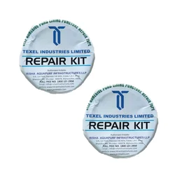 TEXEL 1.5 meter x 4 inch 2 pieces Self Adhesive Pond Liner Puncture Repairing Tape