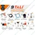 Btali 210 Bar 2000 W High Pressure Washer, 8 LPM Flow Rate (BT1000 -D2)