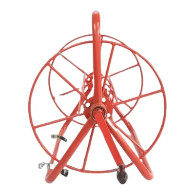 Hose Reel With Holding Capacity for Storing up to 150 Feet Made of Heavy Iron Material, Portable For Garden 