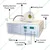 Manual 20-100 mm DGYF 500A Electromagnetic Induction Wad Sealing Machine for Foil, Glass, Bottle, Jar, Cap Sealing etc.
