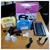 Solar Mini Inverter Emergency Light Kit with Solar Panel, 3 Bulb and 5 in 1 Charging Cable