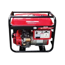 HPM 3.5 KVA Recoil & Self Start Portable Petrol Generator With Battery (GE-4000PS)