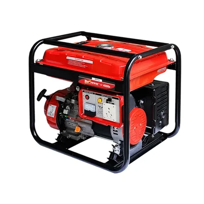 HPM 3.5 KVA Single Phase Recoil Start Petrol Run Portable Generator (GE-4000R)