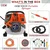 OEM Portable Power Pressure Sprayer Pump with Engine, Spray Gun, 15 Meter Hose Pipe for Pesticides and Agriculture Use