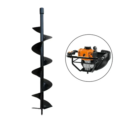Heavy Duty 6 Inch Drill Bit for Stihl BT230 Earth Auger | Post Hole Digger Machine