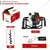 Balwaan BE-52, 52cc 2-Stroke Earth Auger Machine with 8 inch Drill Bit | Hole Digger with Double Gear Box