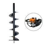 Heavy Duty 8 Inch Drill Bit for Stihl BT230 Earth Auger | Post Hole Digger Machine