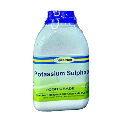SPECTRUM POTASSIUM SULPHATE FOOD GRADE 500GMS CAS NO 7778-80-5 Powder