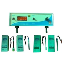 Lab Junction Digital Potentiometer for Potentiometric Titrations with Glass, Reference, Silver & Platinum Electrodes LJ-118