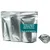 500gm Capacity Silver Reusable Zip-lock Pouches(Pack-25 pcs)