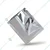 1000 Pcs 100 gm, 5x7 Inch Silver 3-Side Sealed Pouch with Tear Notch for Dry Fruits, Masala, Granules Packaging