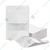 500 gm, 16x22 cm White Kraft Paper + Poly Pouch With Transparent Window and Tear Notch for Grains, Herbs and Spices(Pack-50 Pcs )