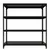 FIDVI® 12D X 29L X 36H Inch 4 Shelves Powder Coated Slotted Angle Metal Rack With Accessories ( SR-009 )